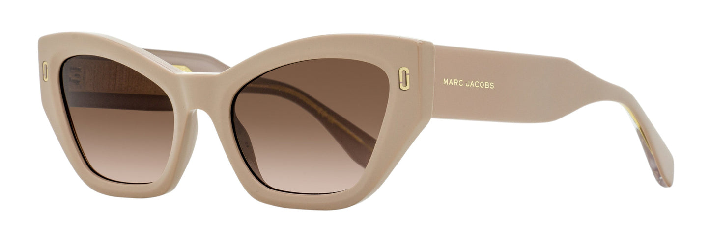 Gafas de sol de mujer de montura tipo gato 54 mm color beige