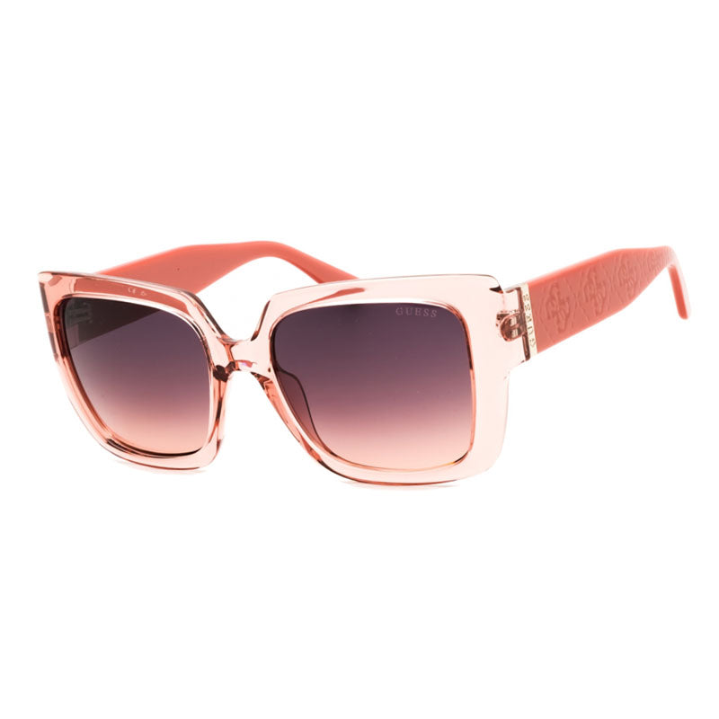 Gafas color café y rosado