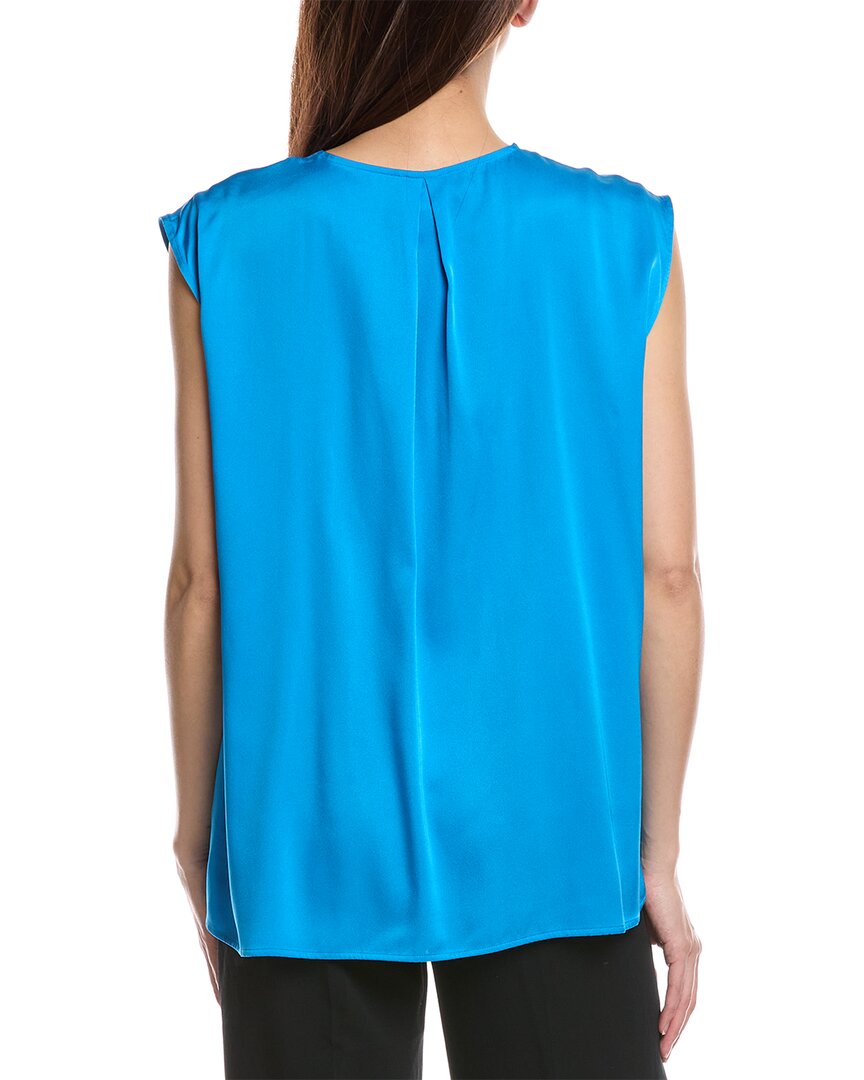 Blusa de mezcla de seda