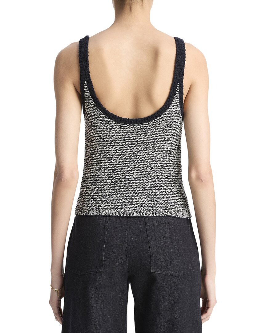 Camiseta sin mangas a rayas