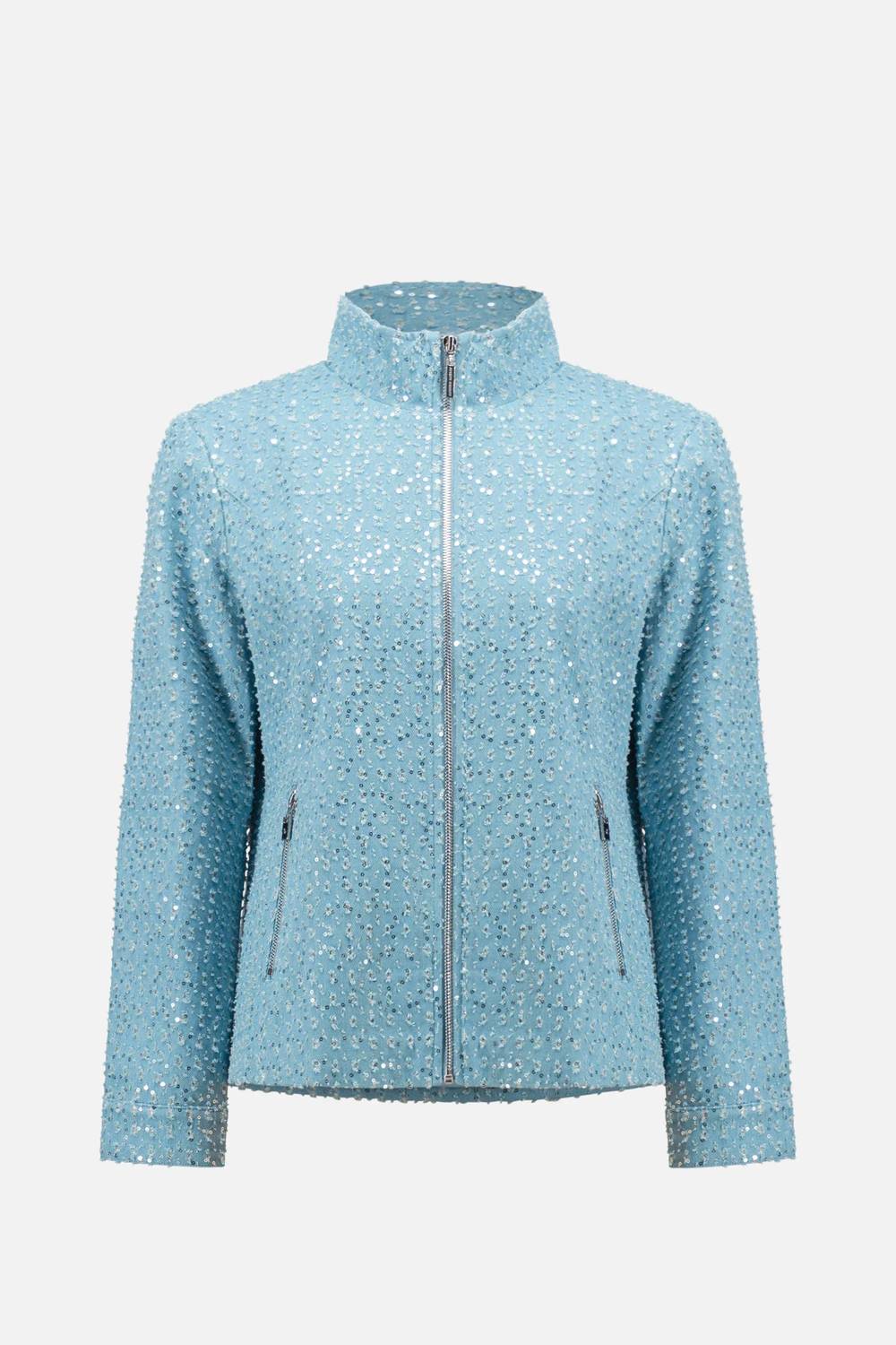 Chaqueta de mezclilla color azul