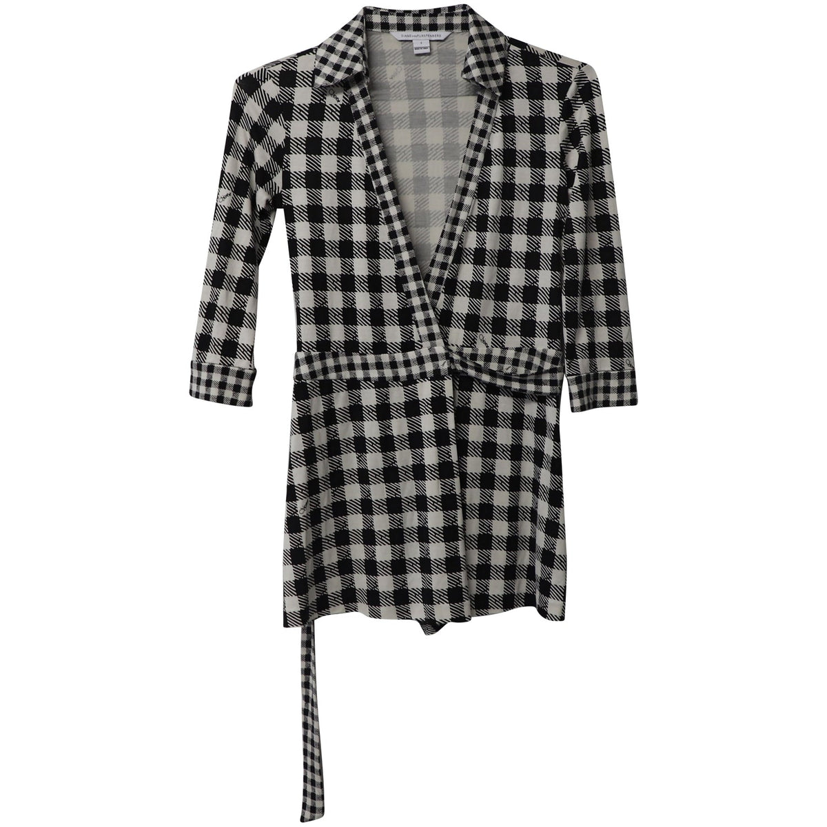 Enterizo corto color negro y blanco