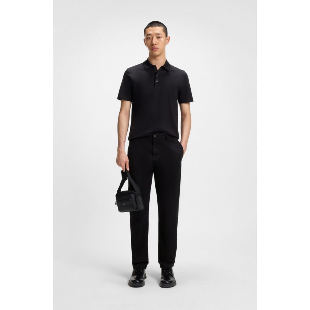 Pantalón de algodón de corte ajustado