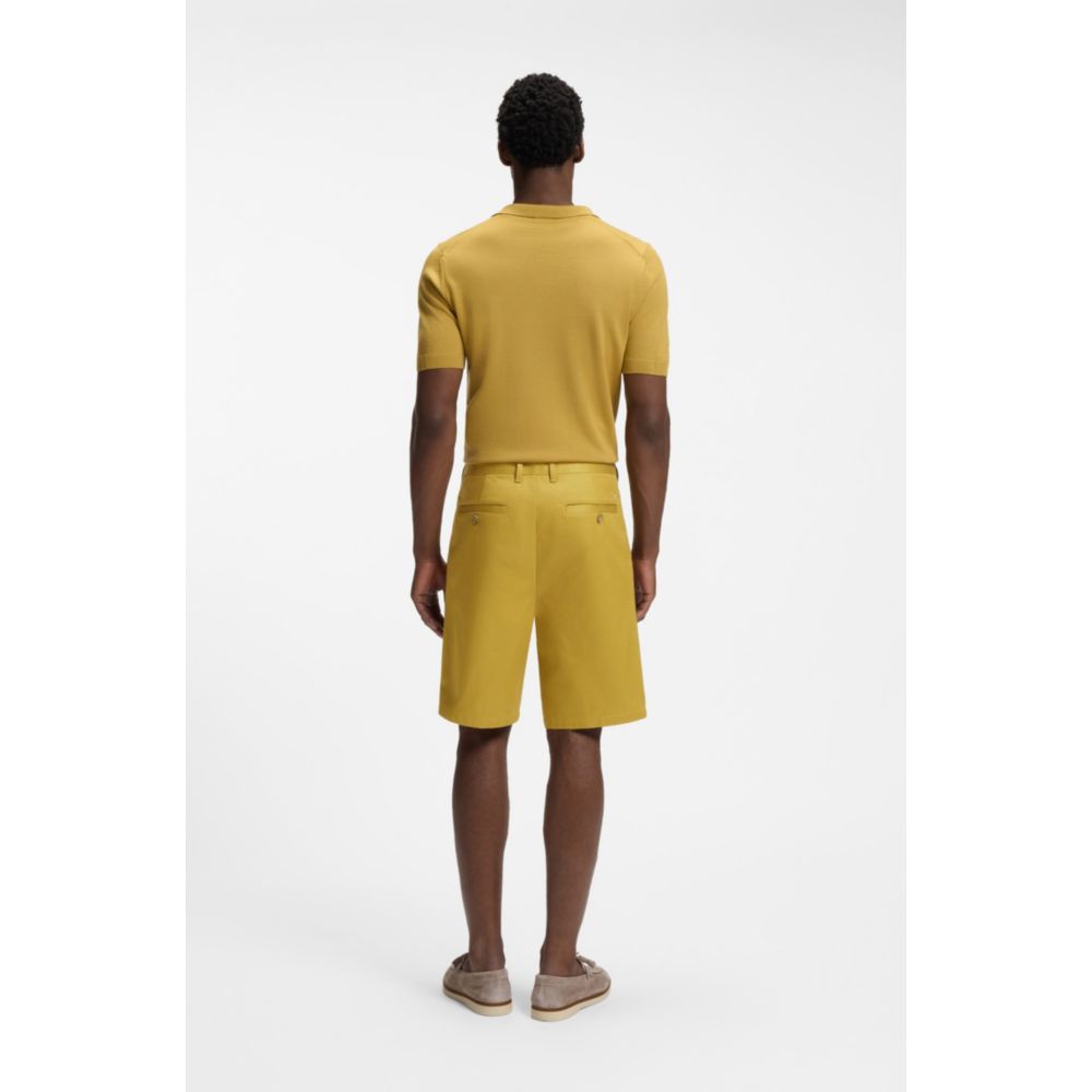 Short de algodón de corte amplio