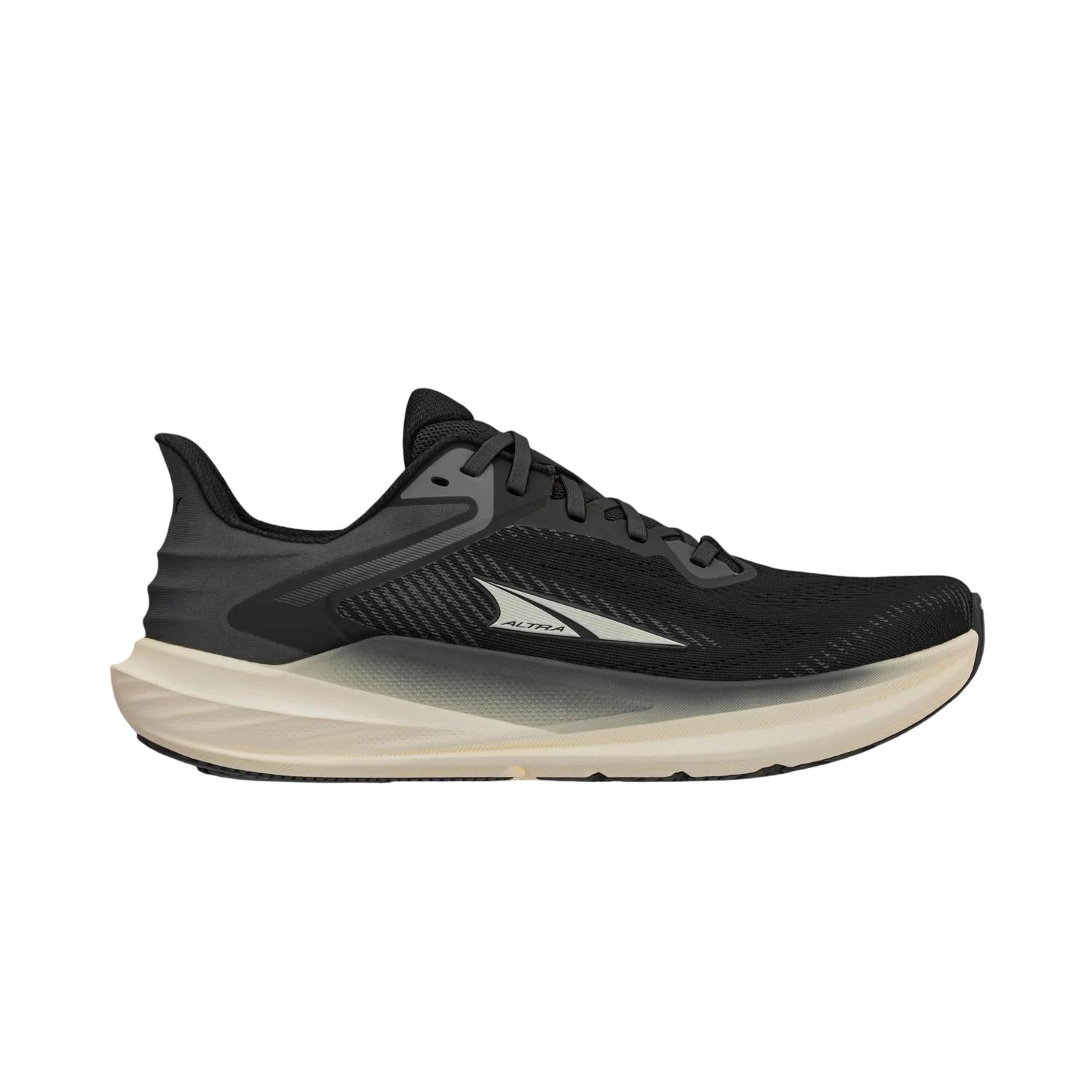 Tenis para correr de mujer color negro y blanco