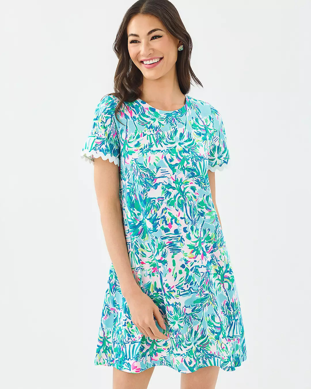 Vestido de manga corta