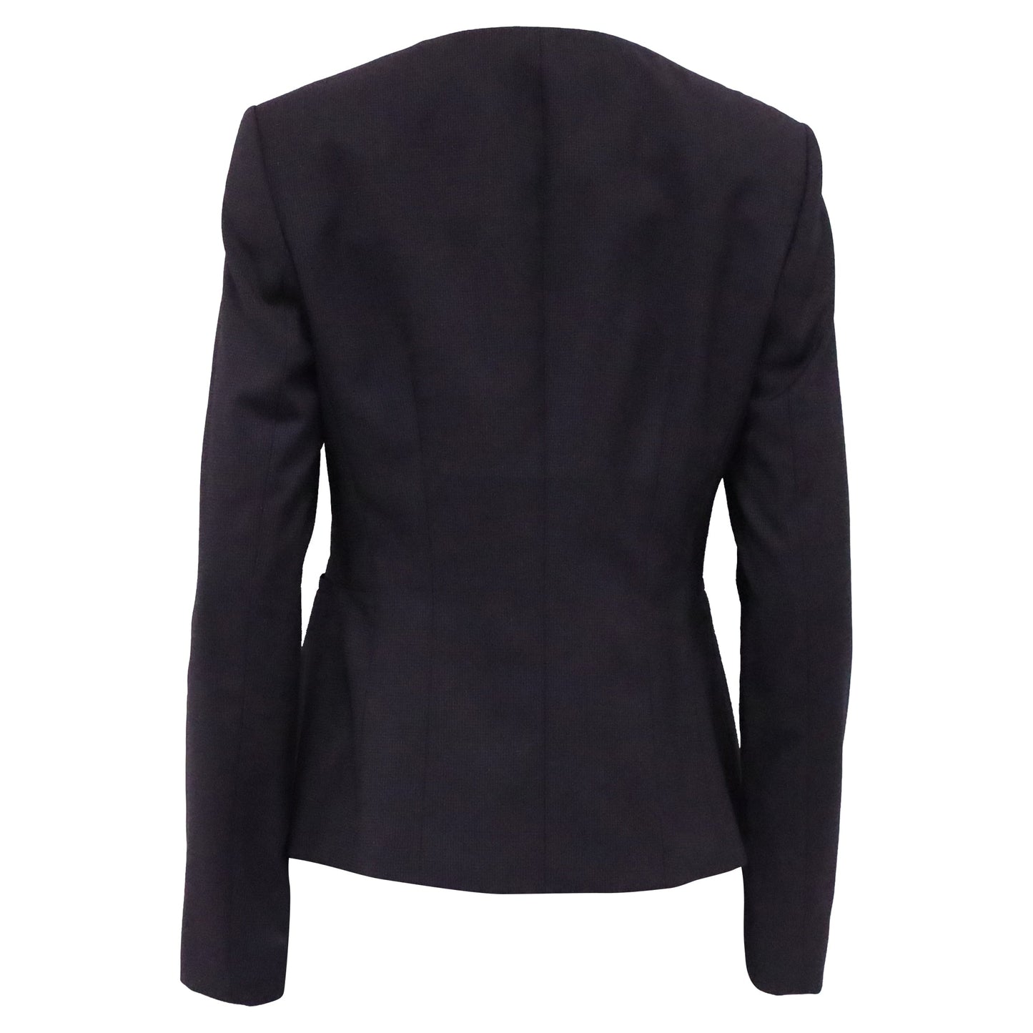 Blazer de lana color negro