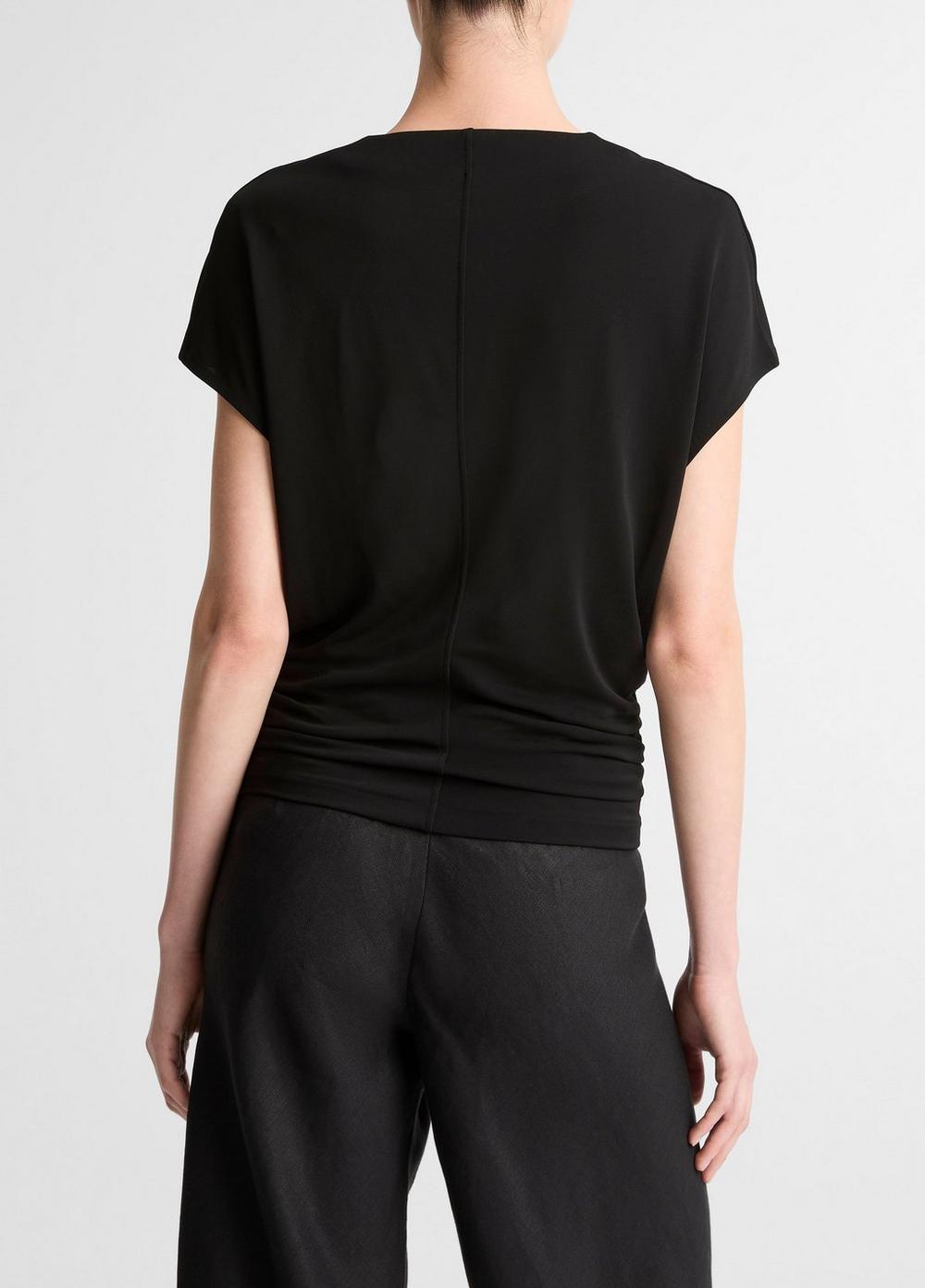 Top con cuello en V