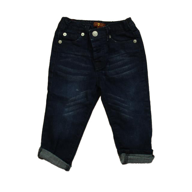 Jean para niña color azul