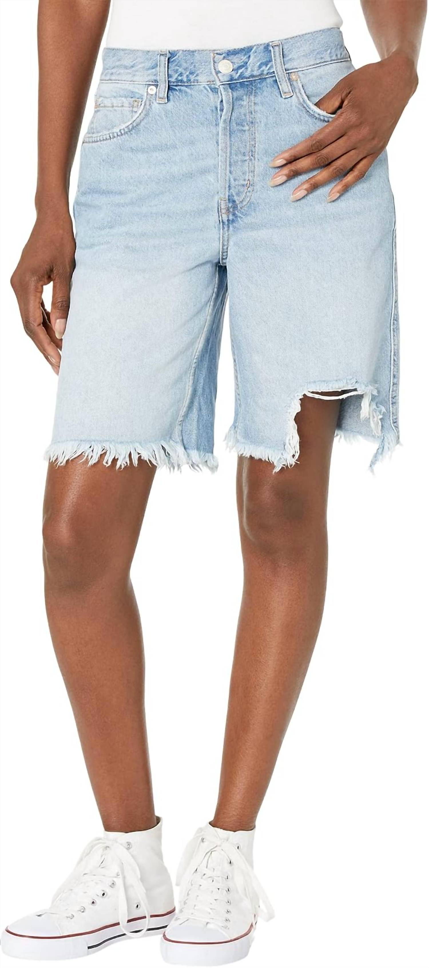 Short de mezclilla