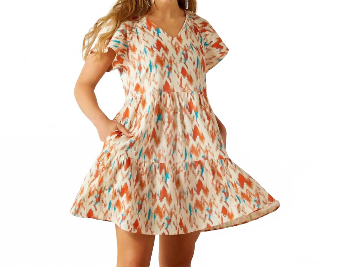 Vestido de mujer multicolor