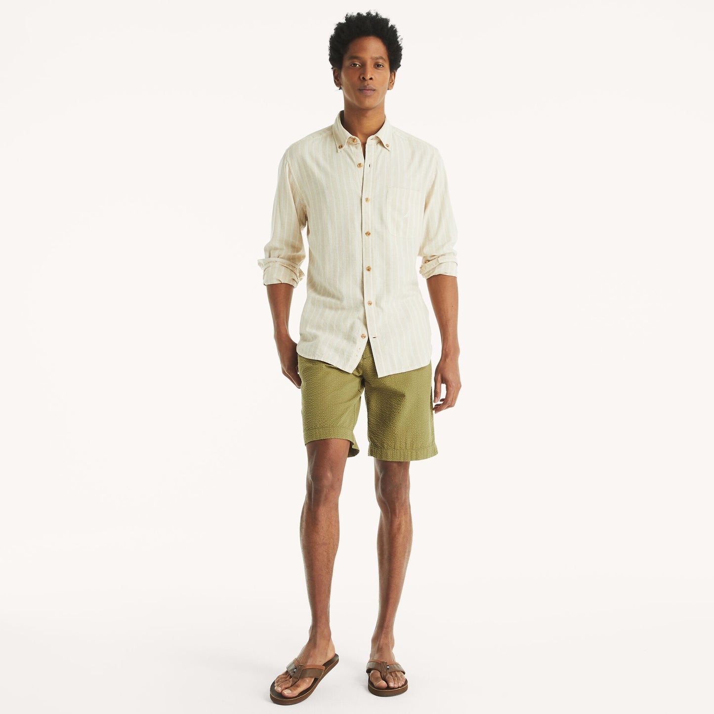 Camisa de hombre a rayas