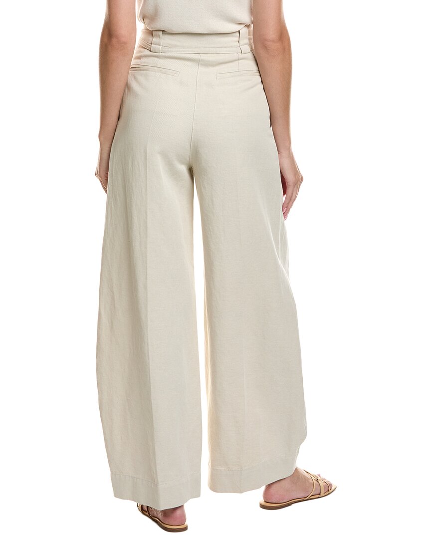Pantalón de mezcla de lino