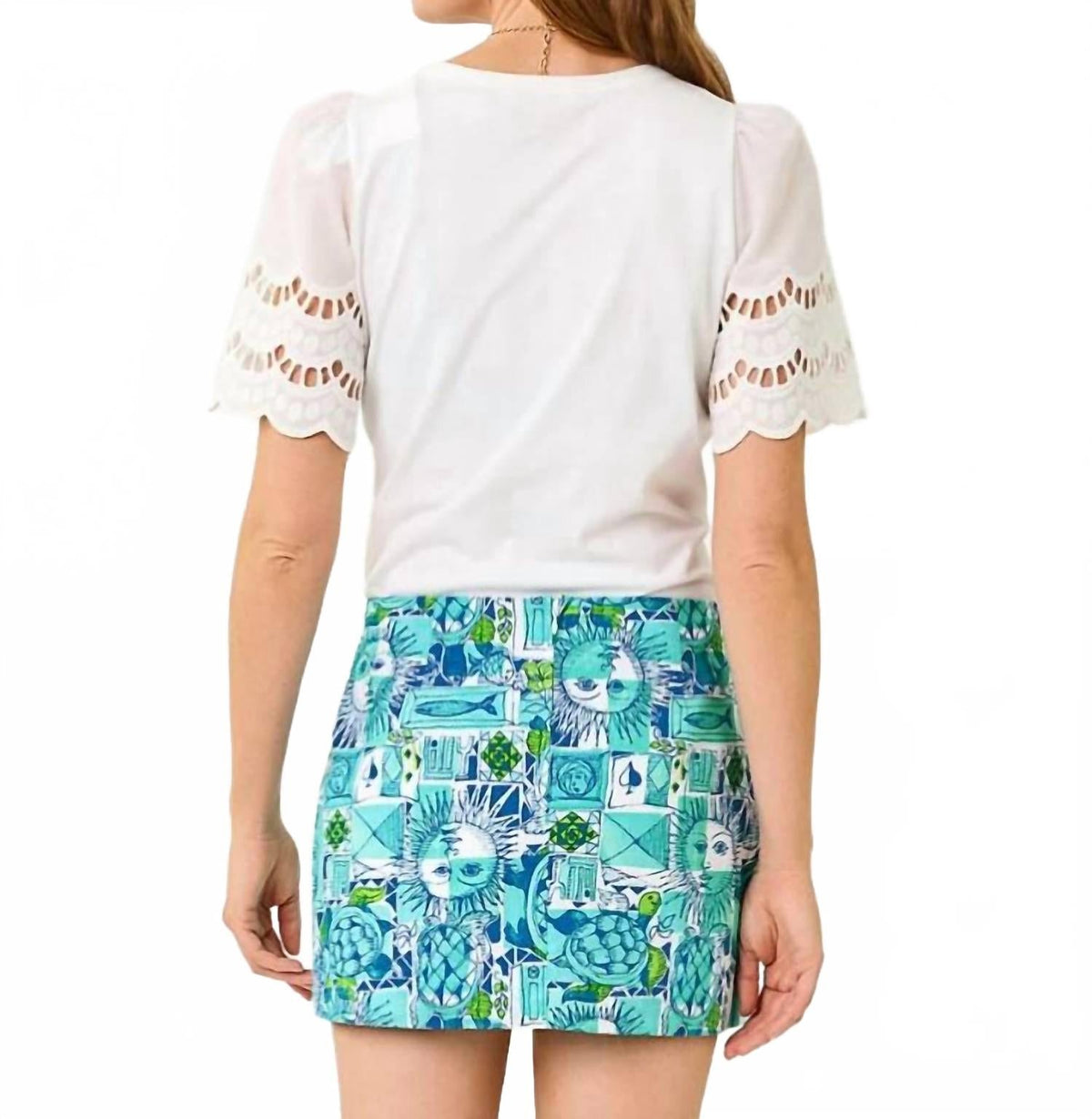 Top color blanco