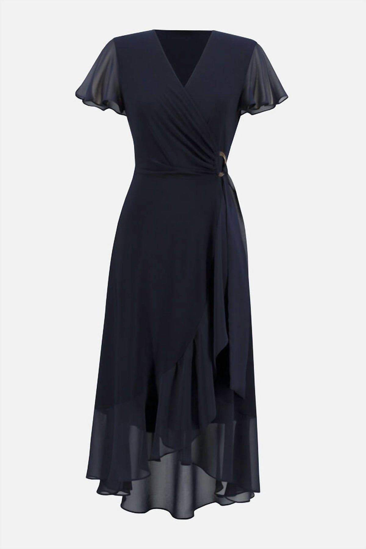 Vestido con cuello en V