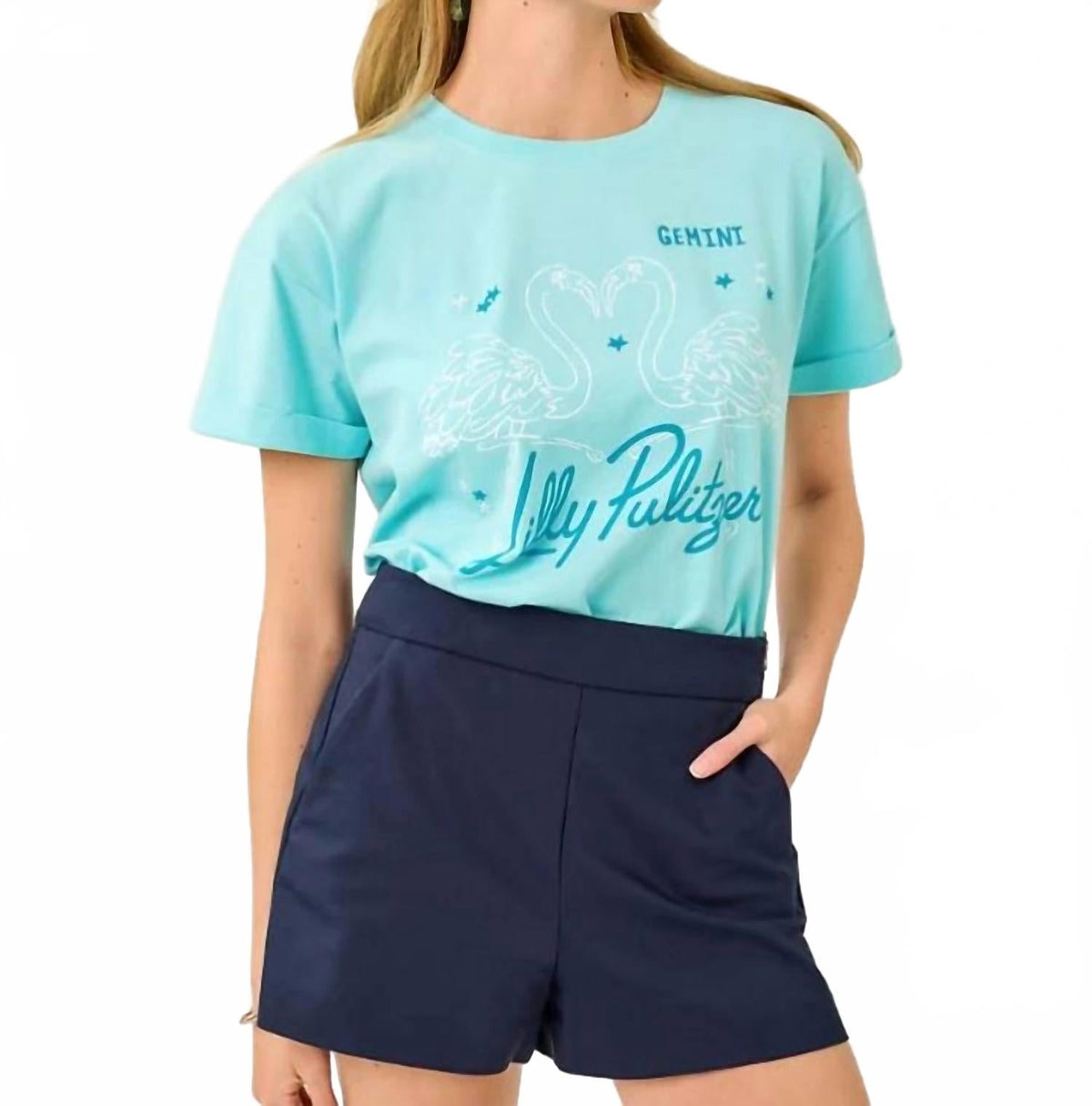 Top color azul
