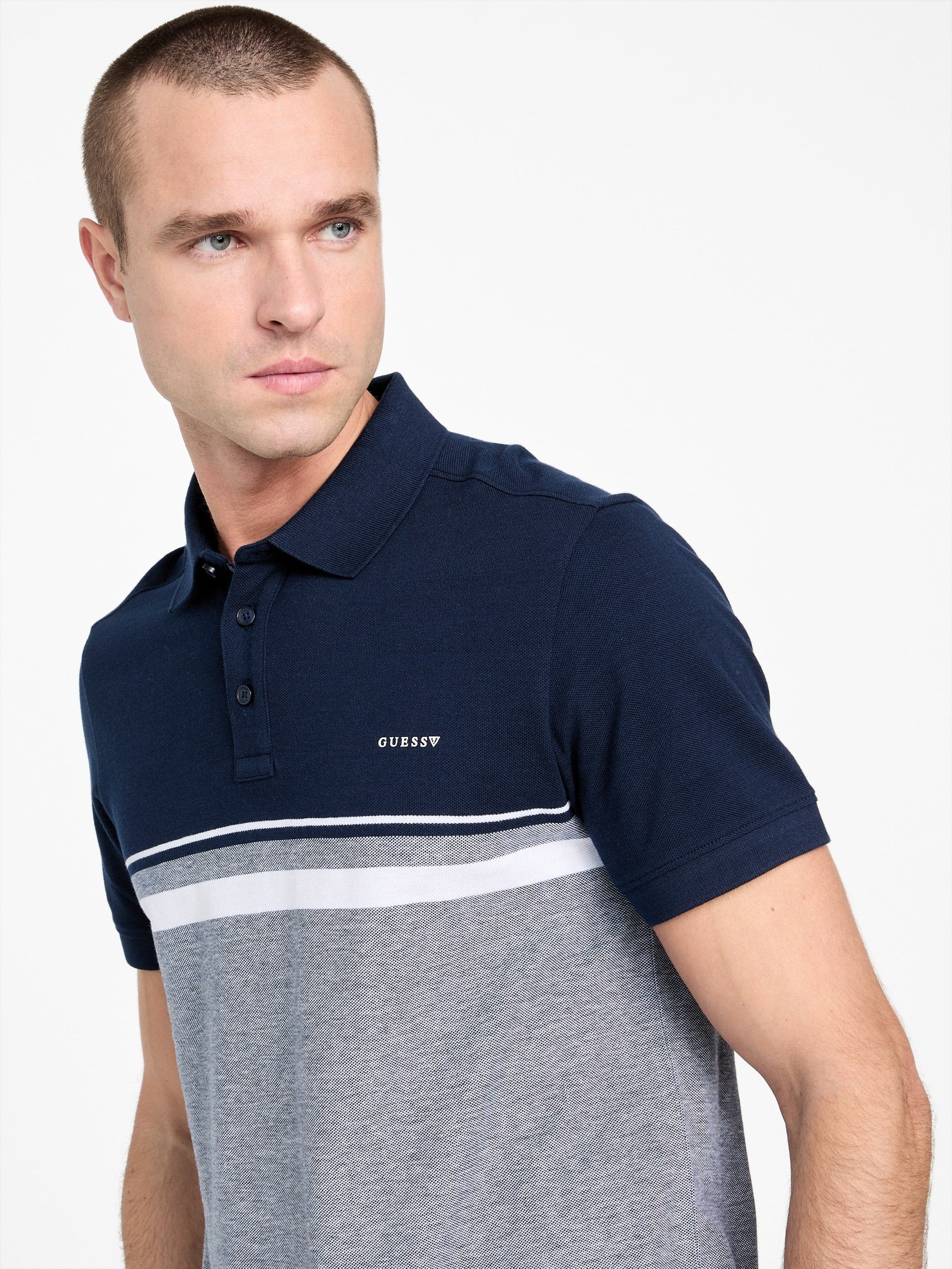 Polo a rayas