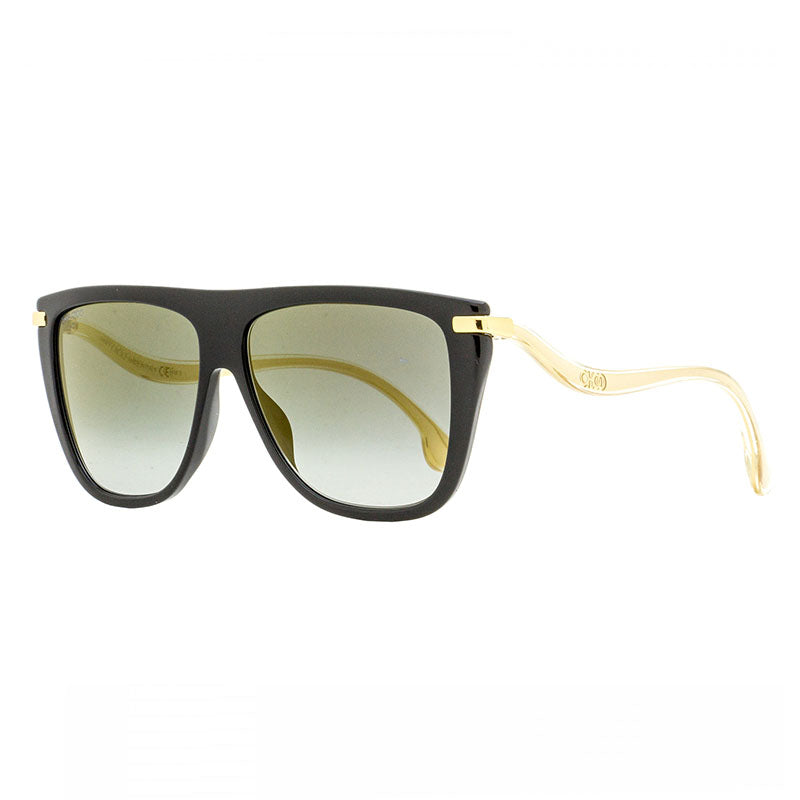 Gafas color negro y gris y dorado