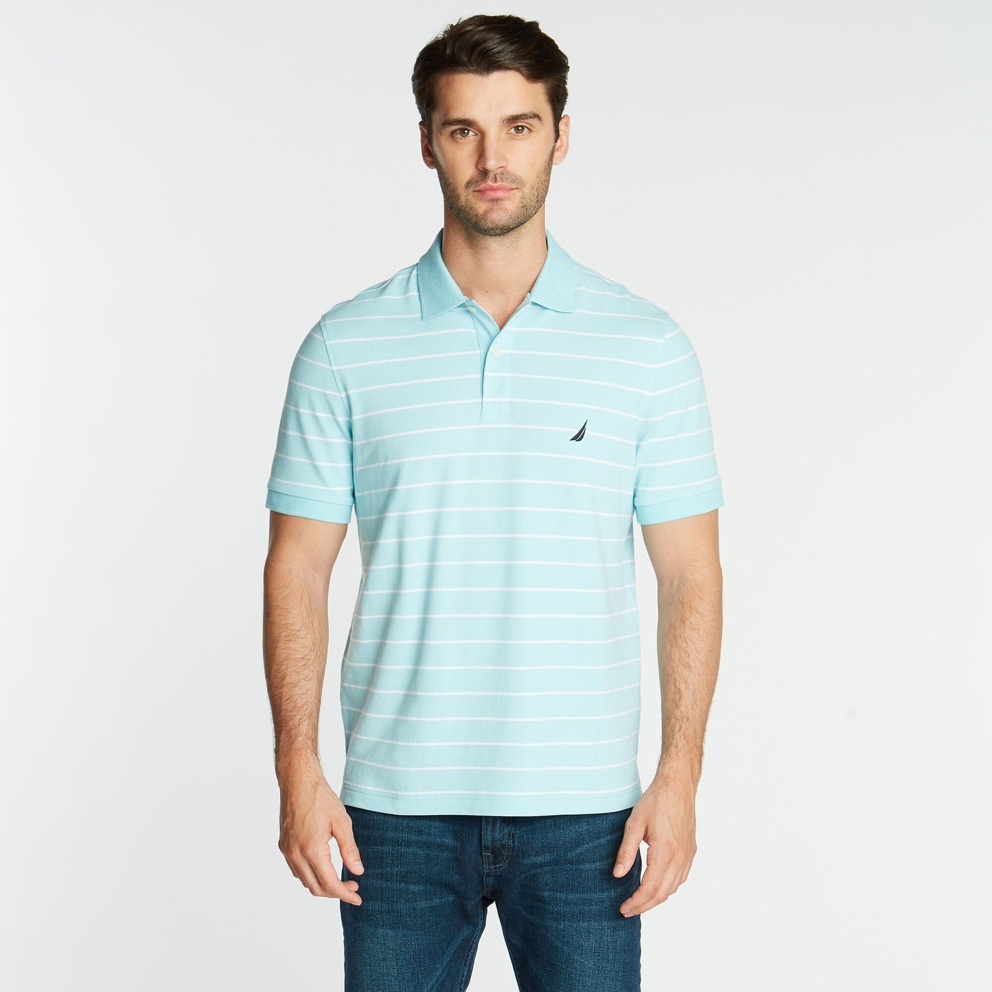 Polo de hombre a rayas