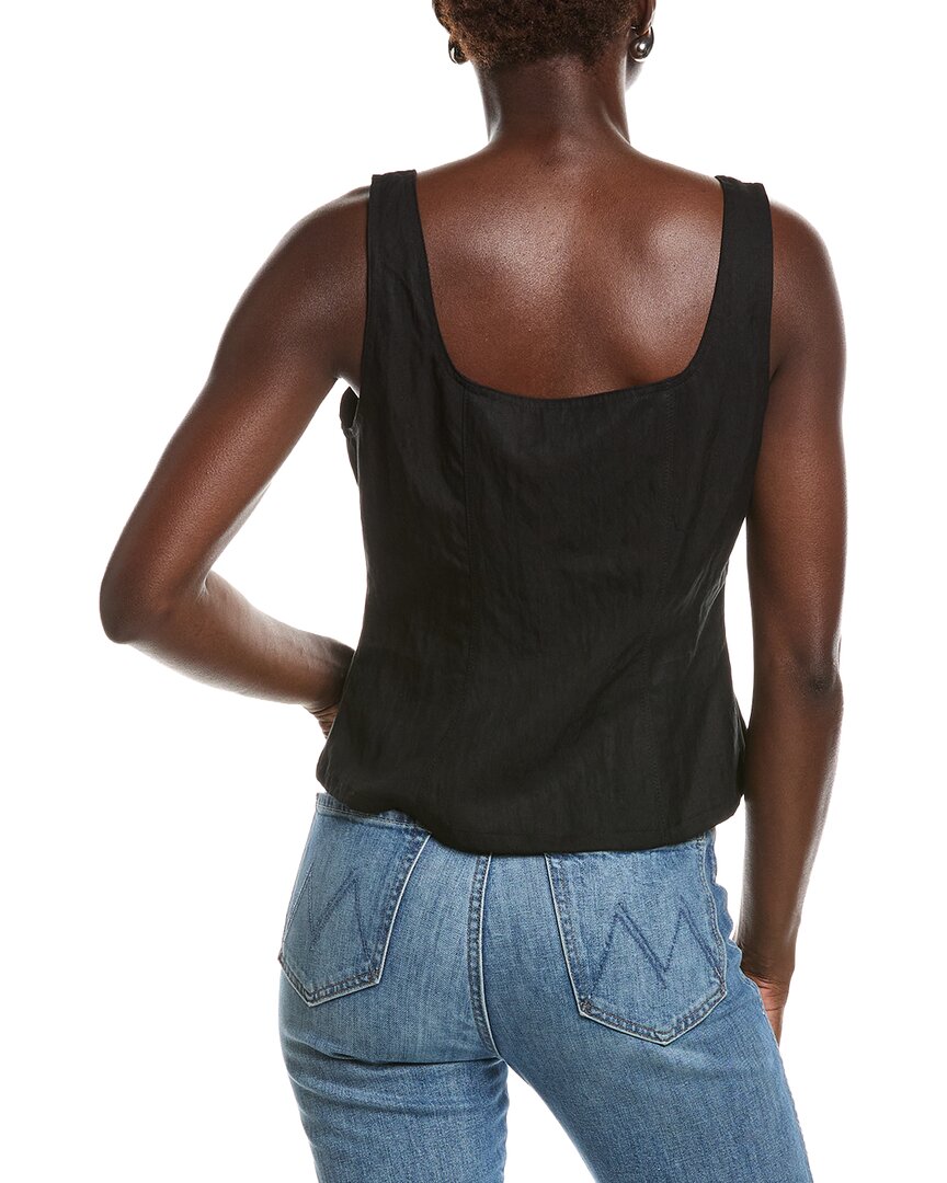 DKNY Top Chaleco con Cierre