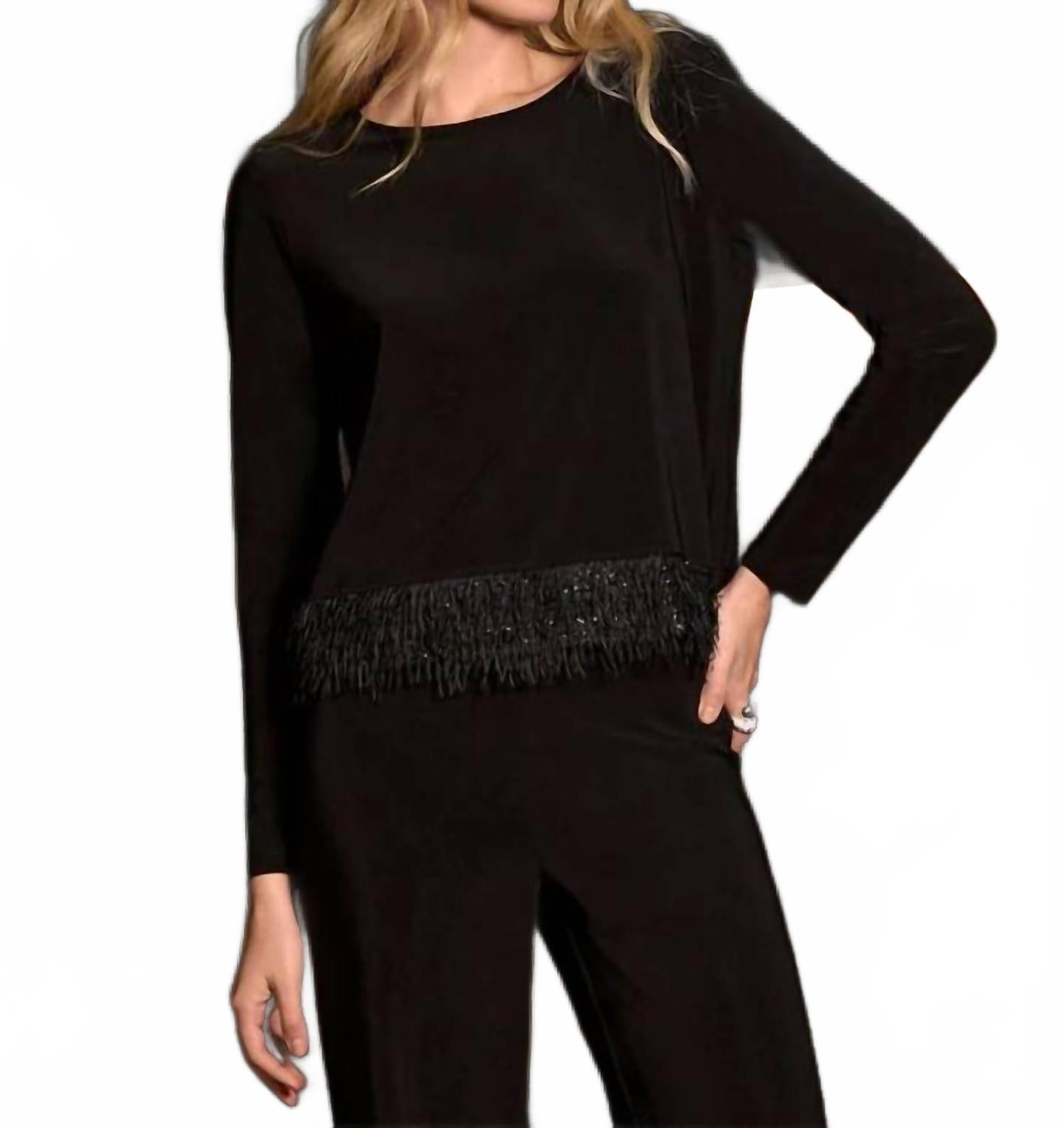Top color negro