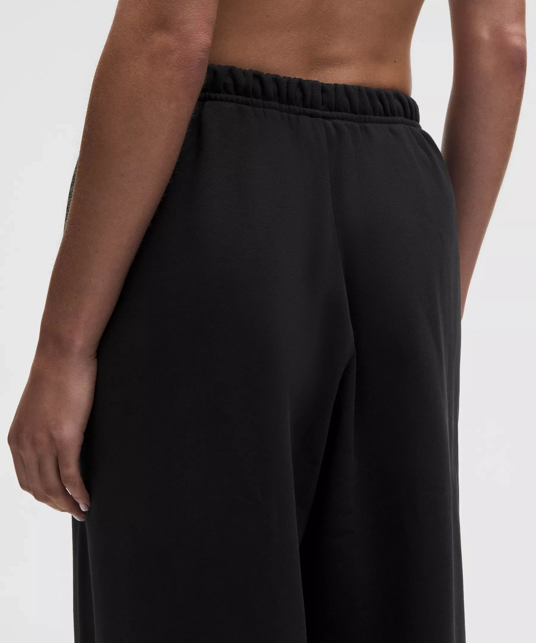 Pantalón de pierna ancha de tiro medio