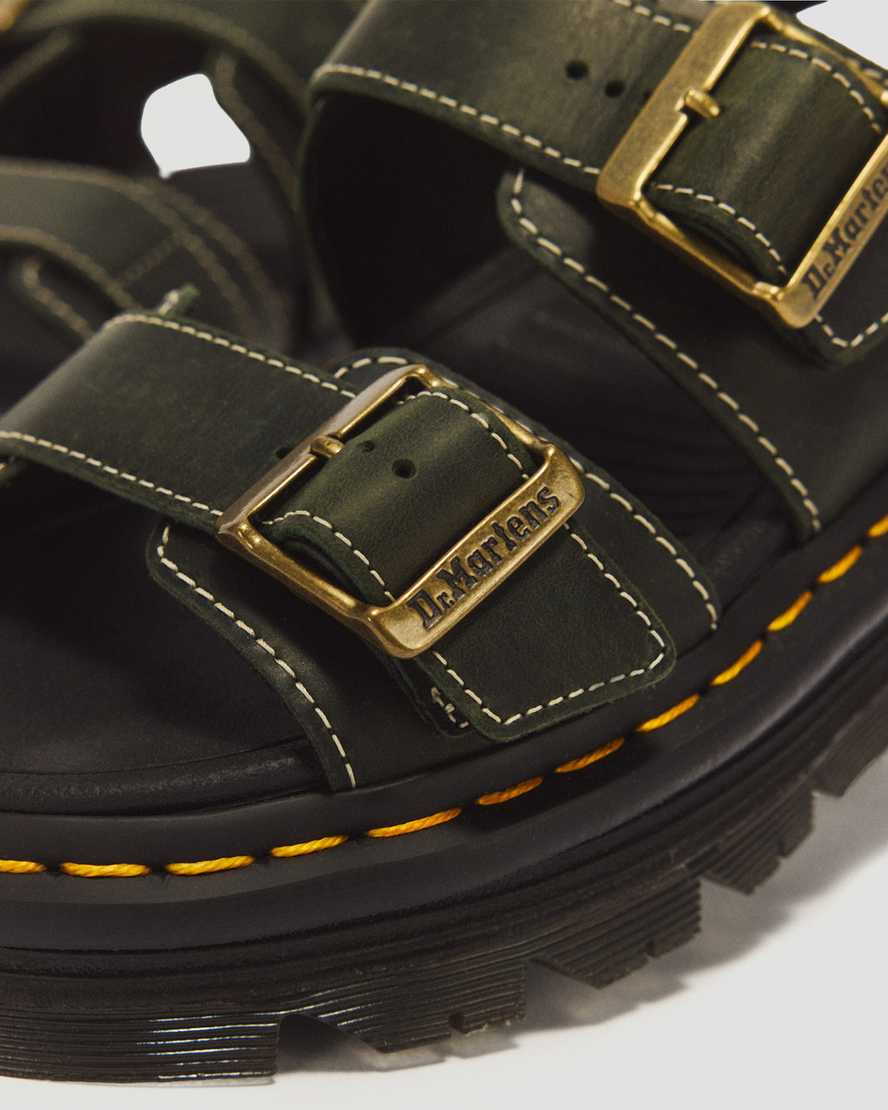 Sandalias de cuero