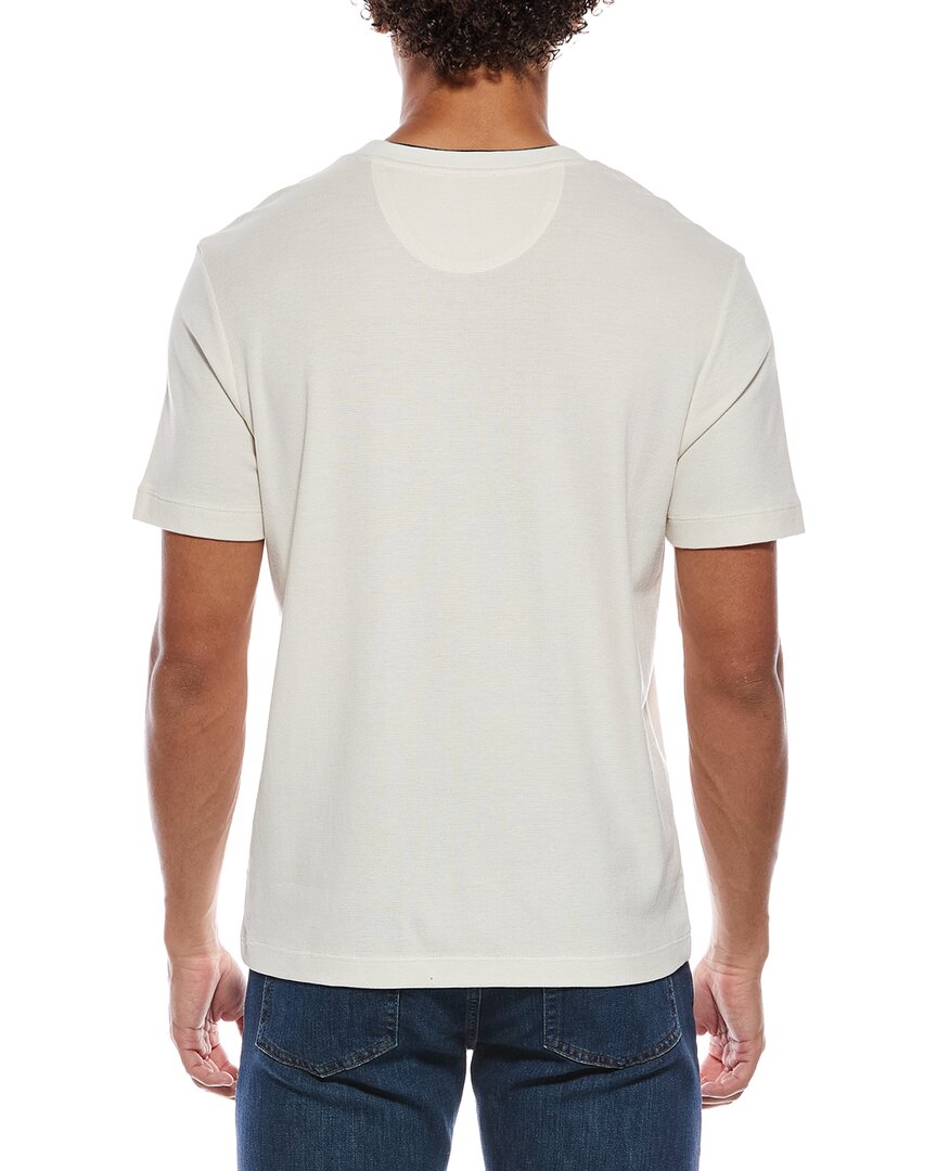 Vince Camiseta Cuello Redondo Doble Escote