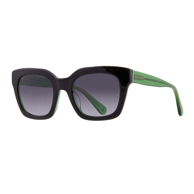 Gafas color gris oscuro y negro y verde