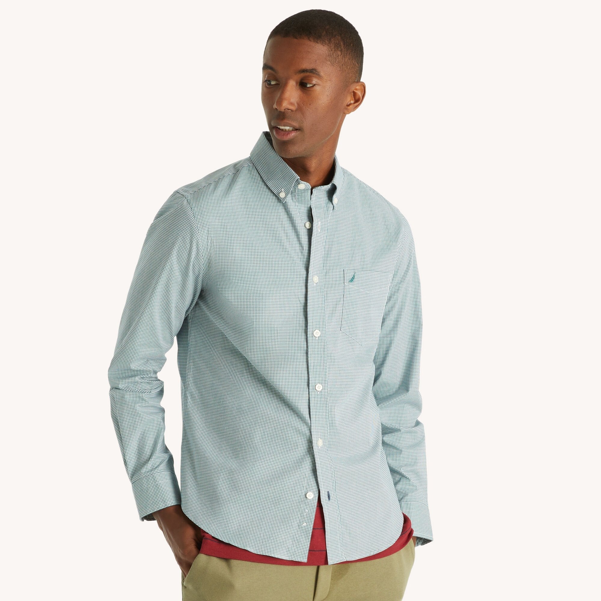 Camisa de hombre de corte ajustado