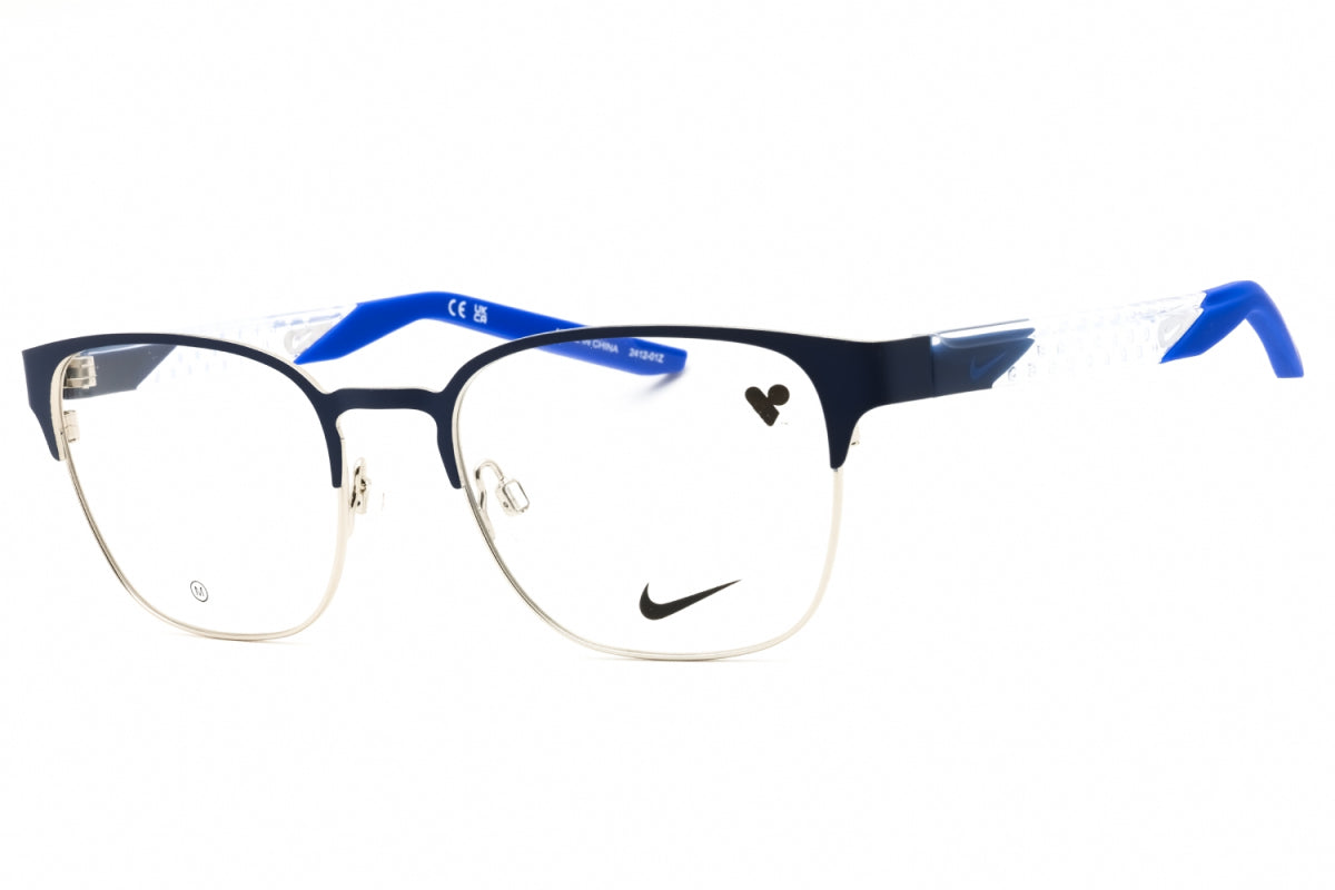Gafas 52 mm color azul y plateado