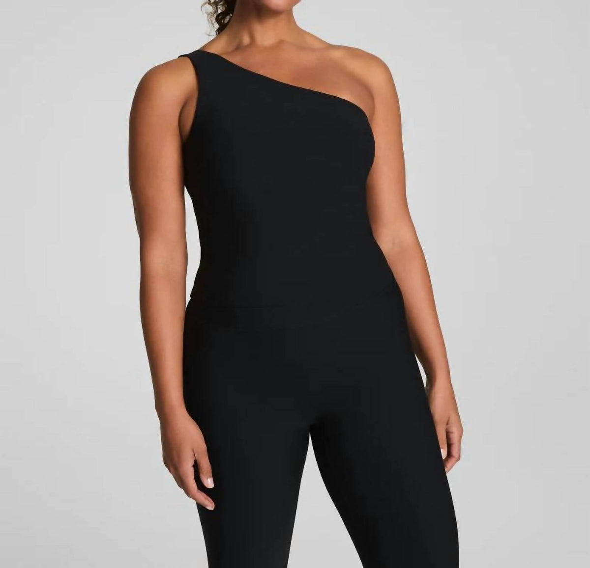 Camiseta sin mangas de mujer color negro