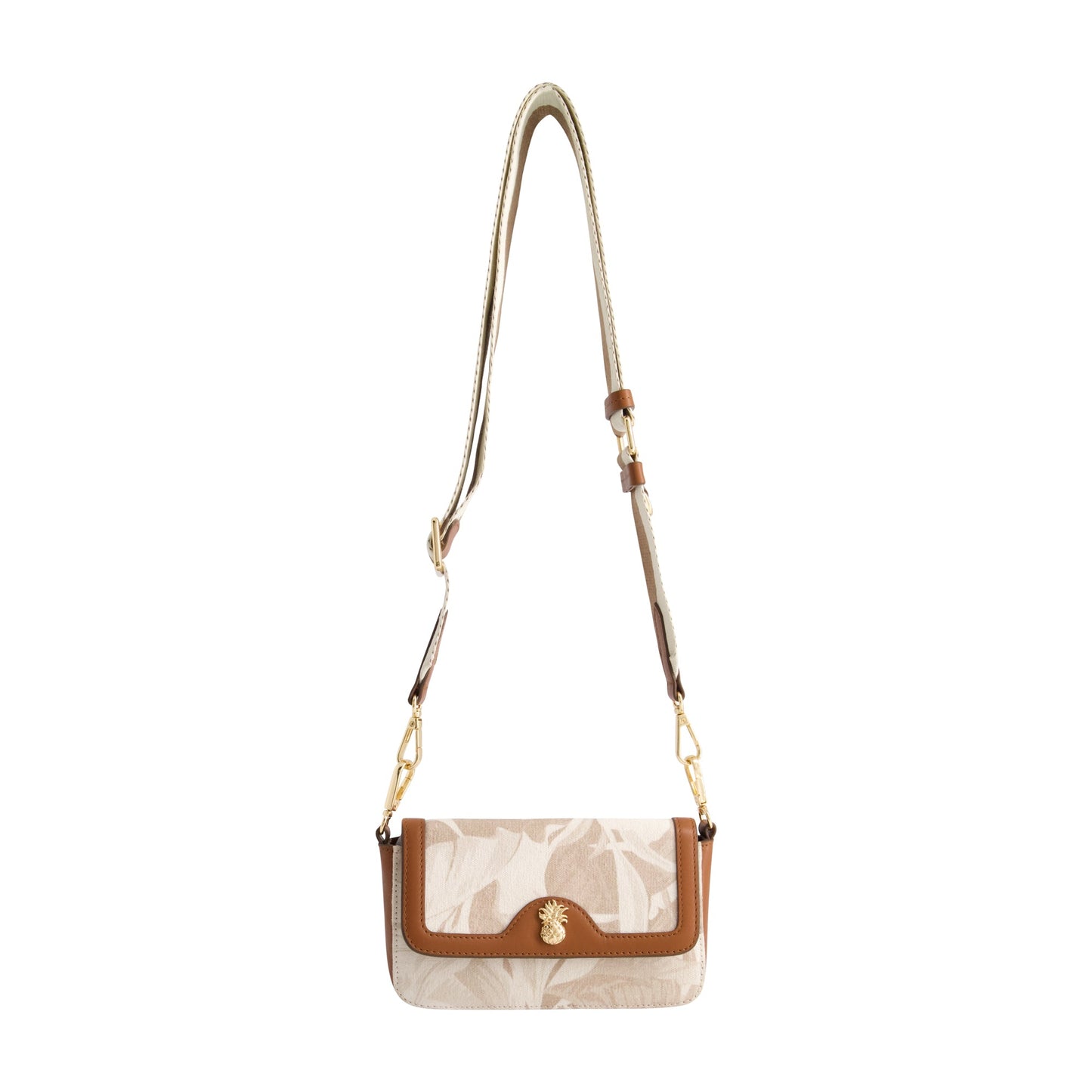 Bolso cruzado de cuero