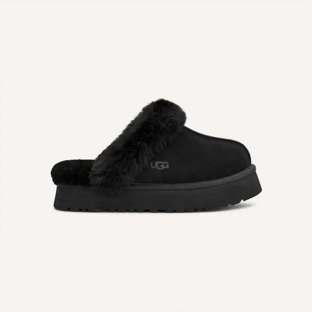 Pantuflas de mujer color negro