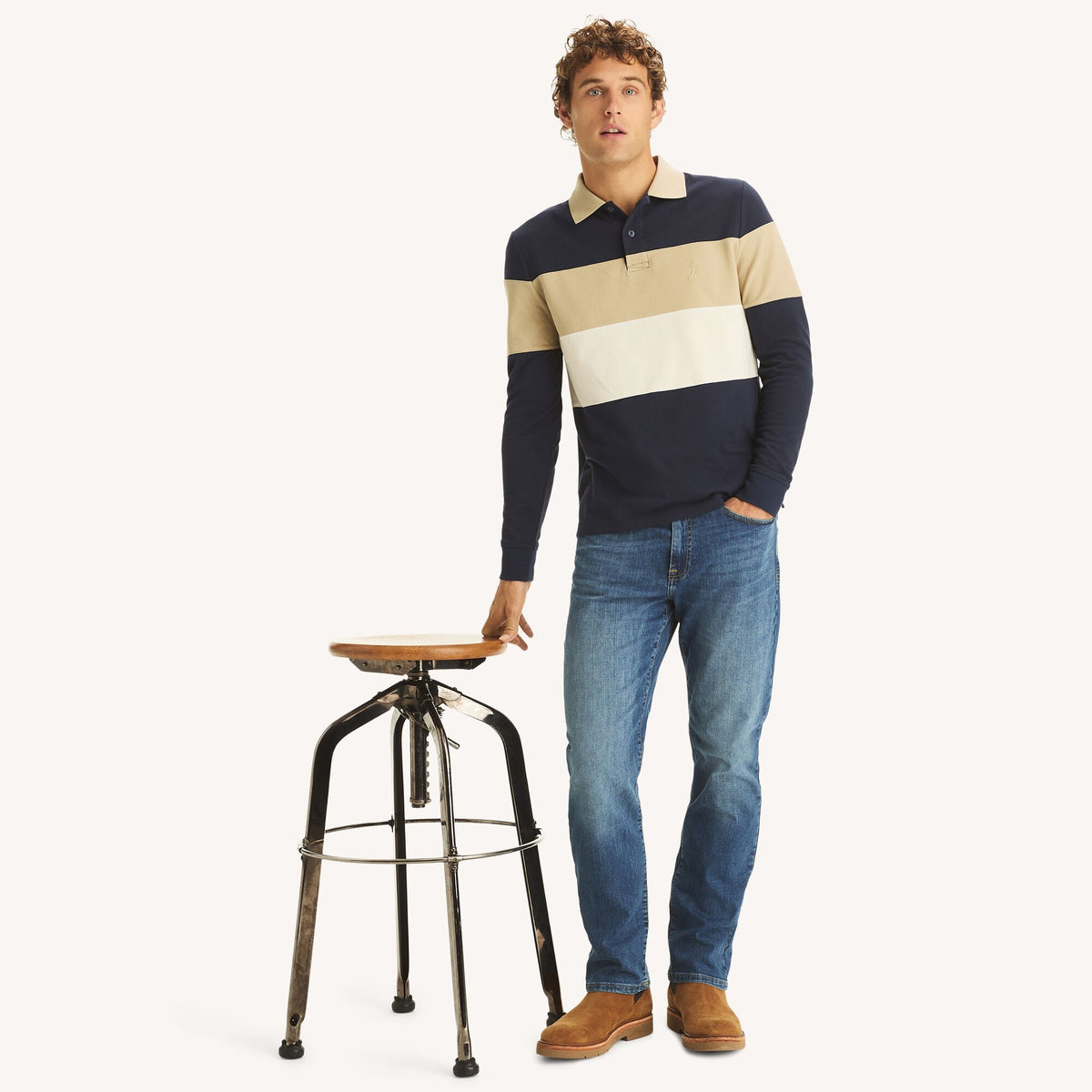 Pantalón de hombre de mezclilla