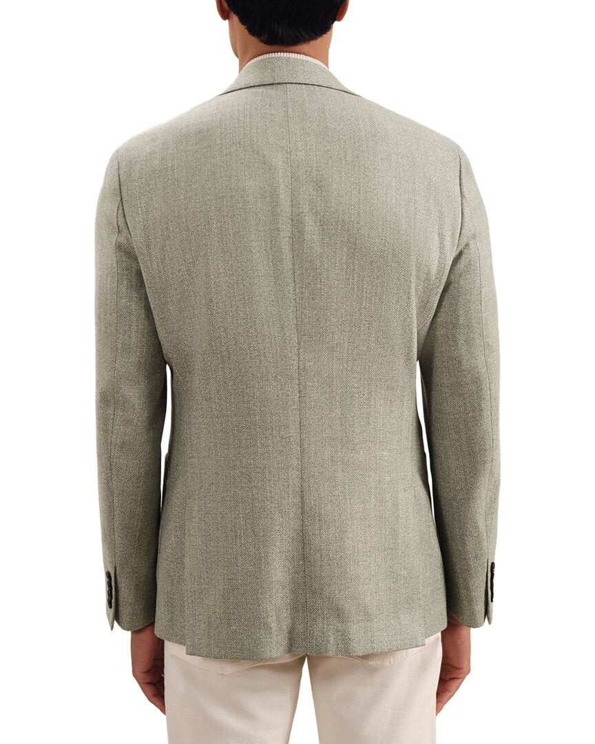 Blazer de mezcla de lana