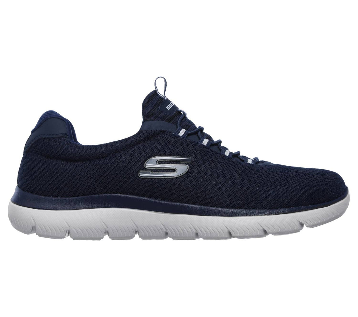 Tenis de hombre sin cordones color azul marino