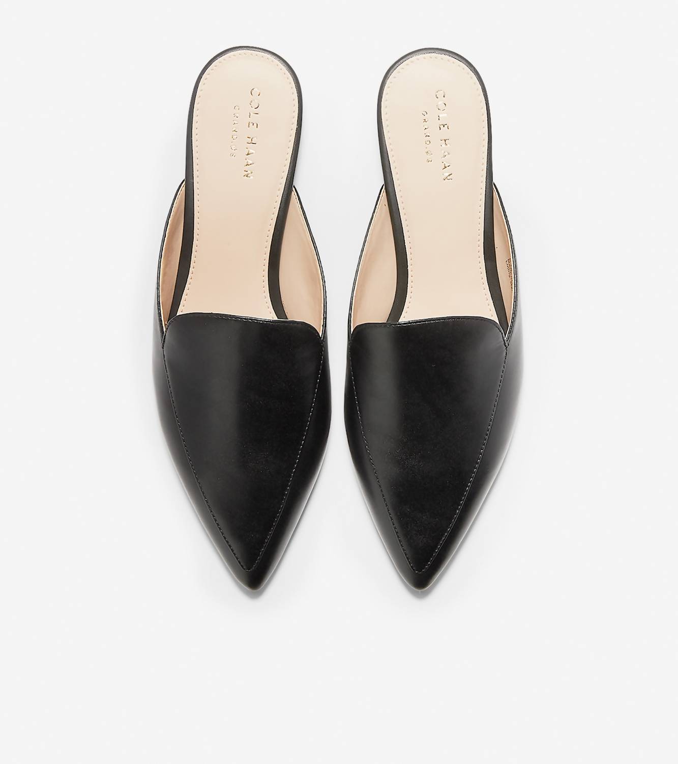 Zapatos destalonados de mujer color negro