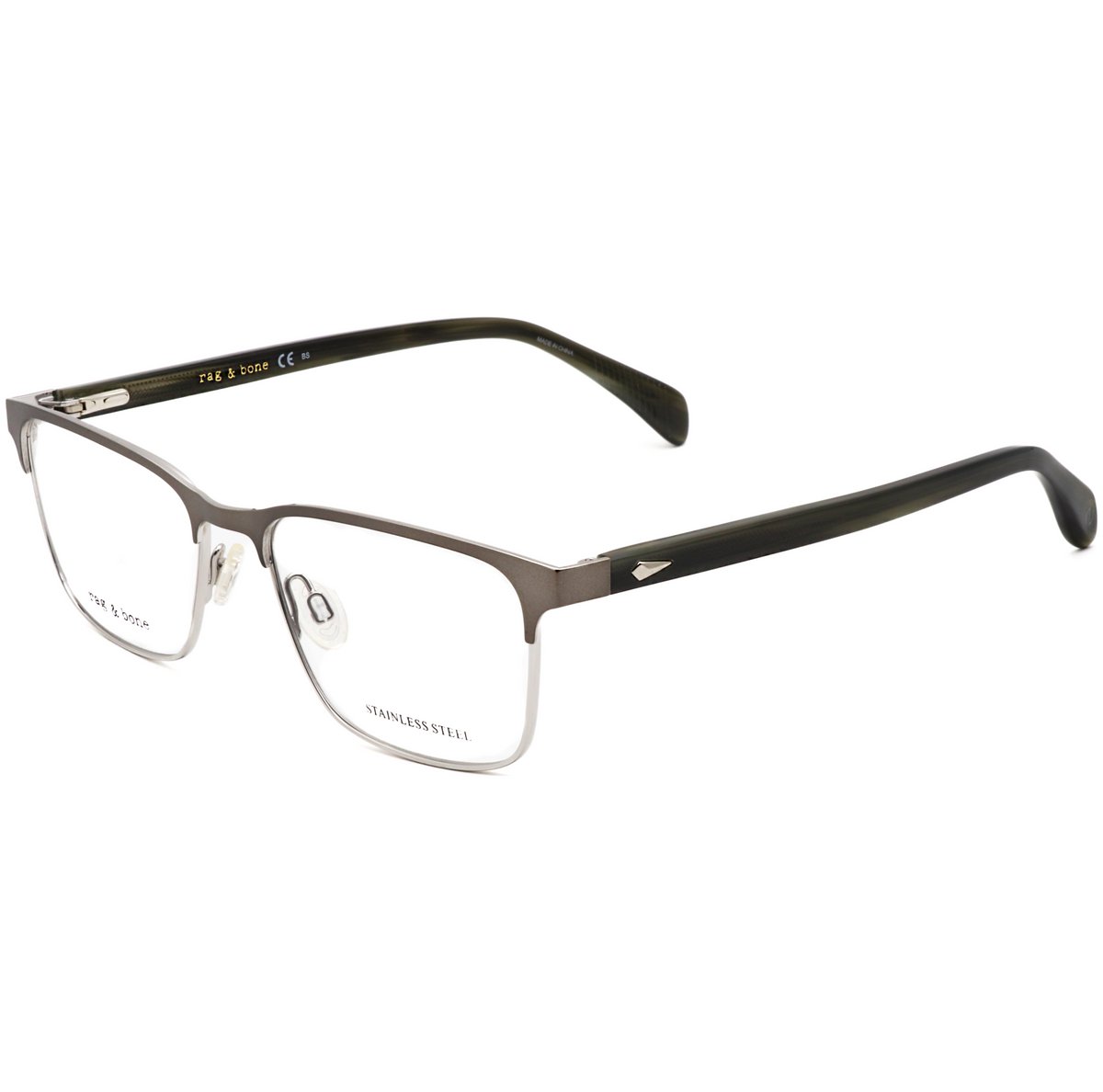 Montura para gafas de hombre 54 mm color gris