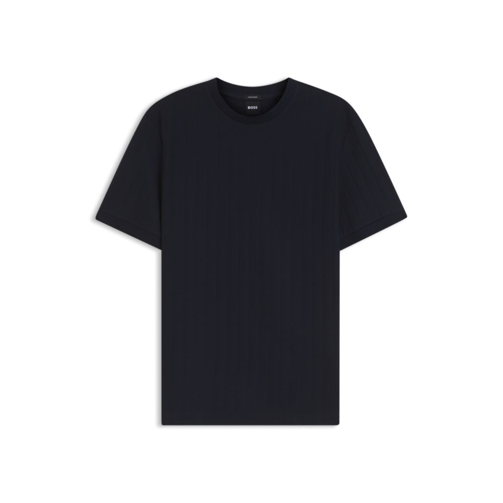 Camiseta de algodón a rayas