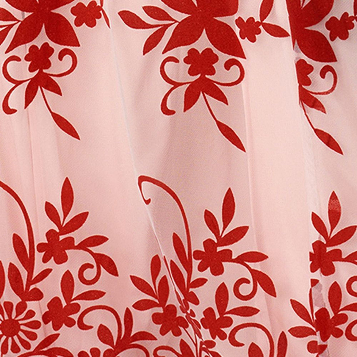 Vestido de mujer largo con bordado