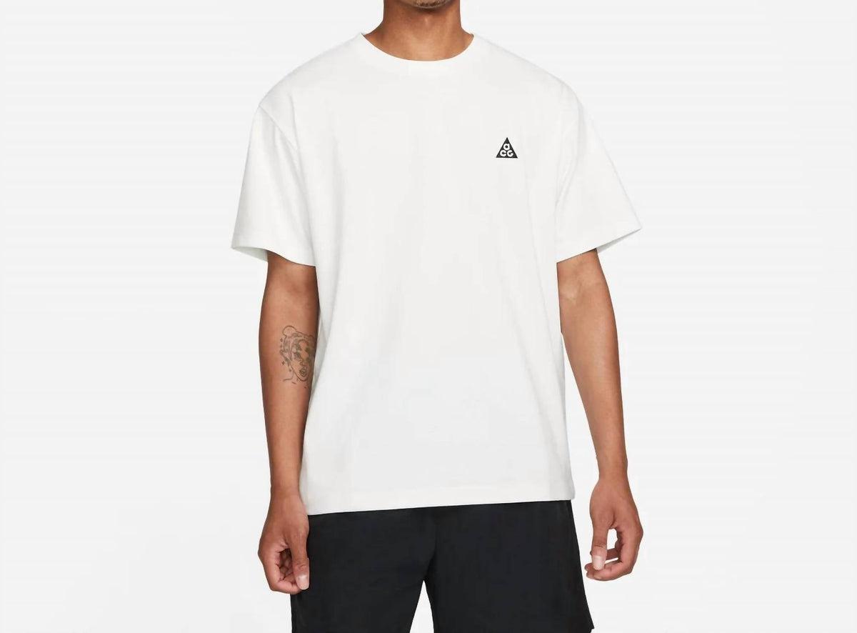 Camiseta de manga corta color blanco
