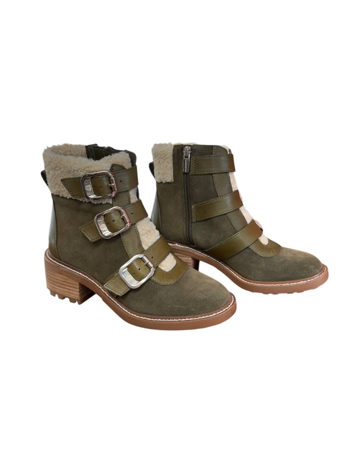 Botas de mujer de cuero