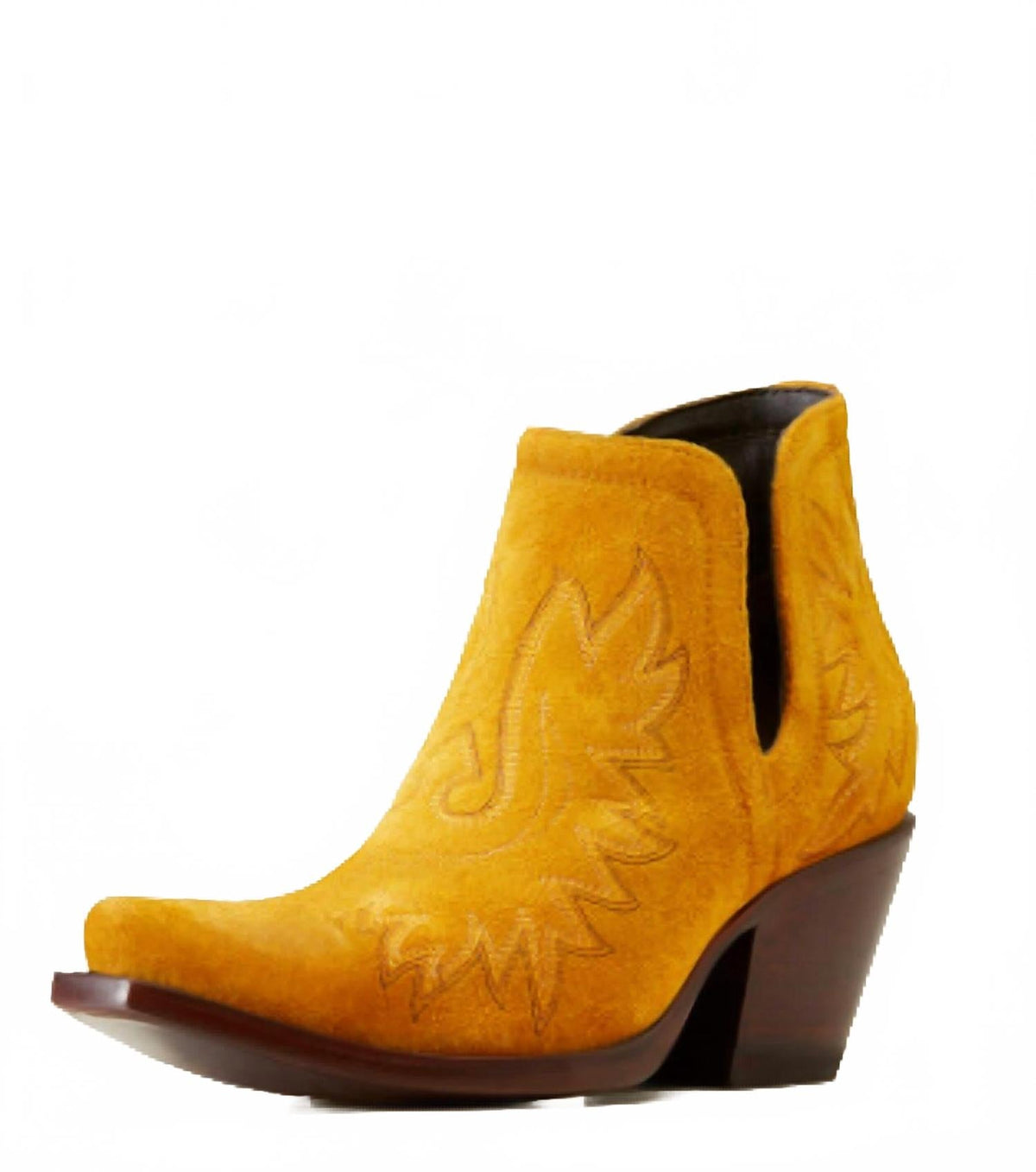 Botines de mujer de gamuza