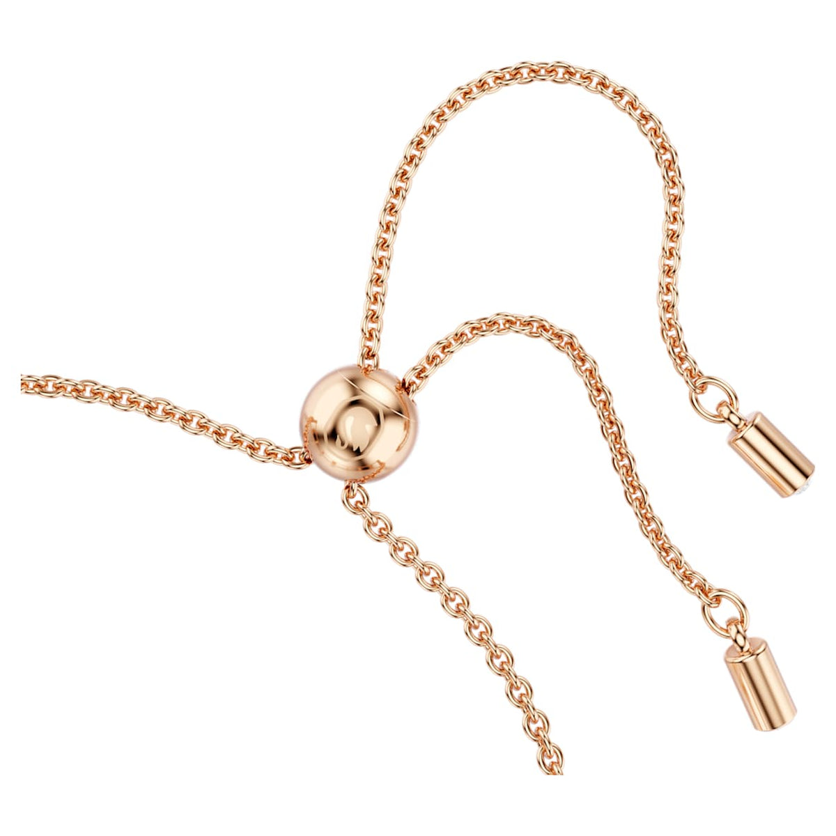 Pulsera color oro rosa y rosado