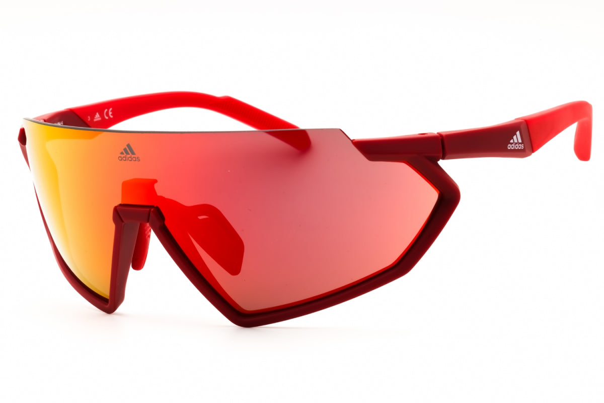 Gafas color rojo y vinotinto