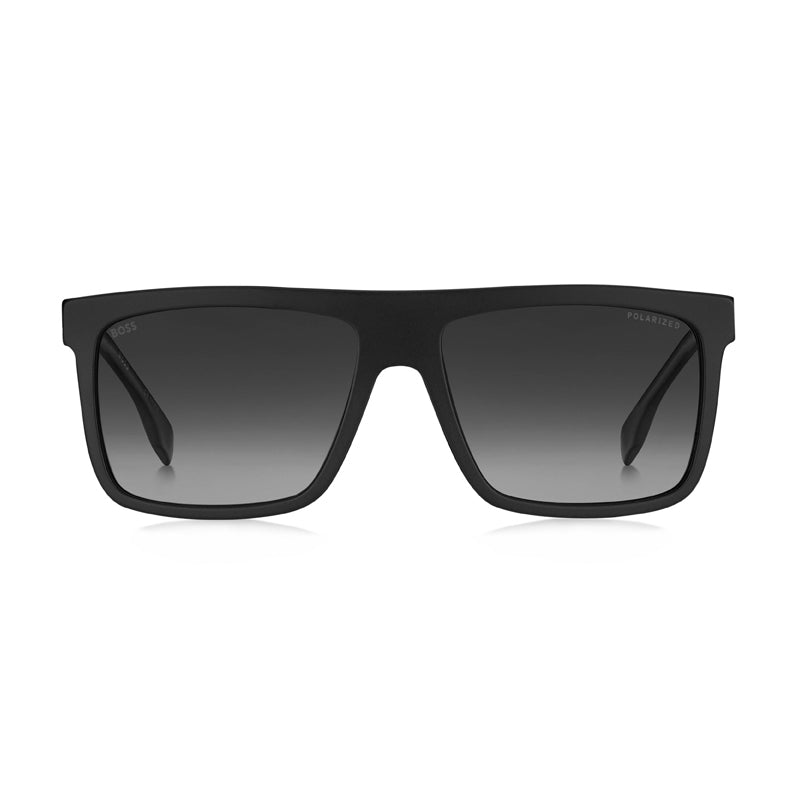 Gafas con lentes polarizados color negro y azul