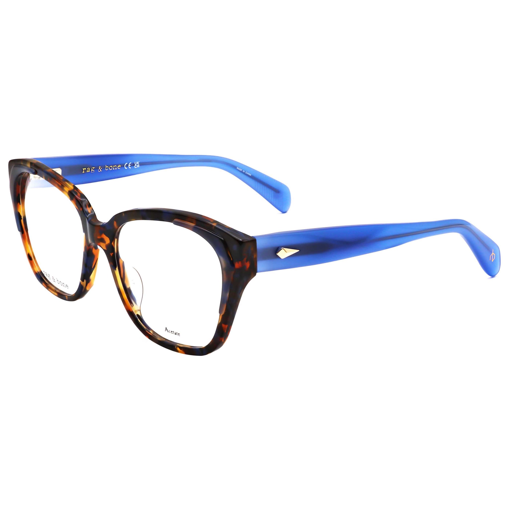 Montura para gafas de mujer 53 mm color azul