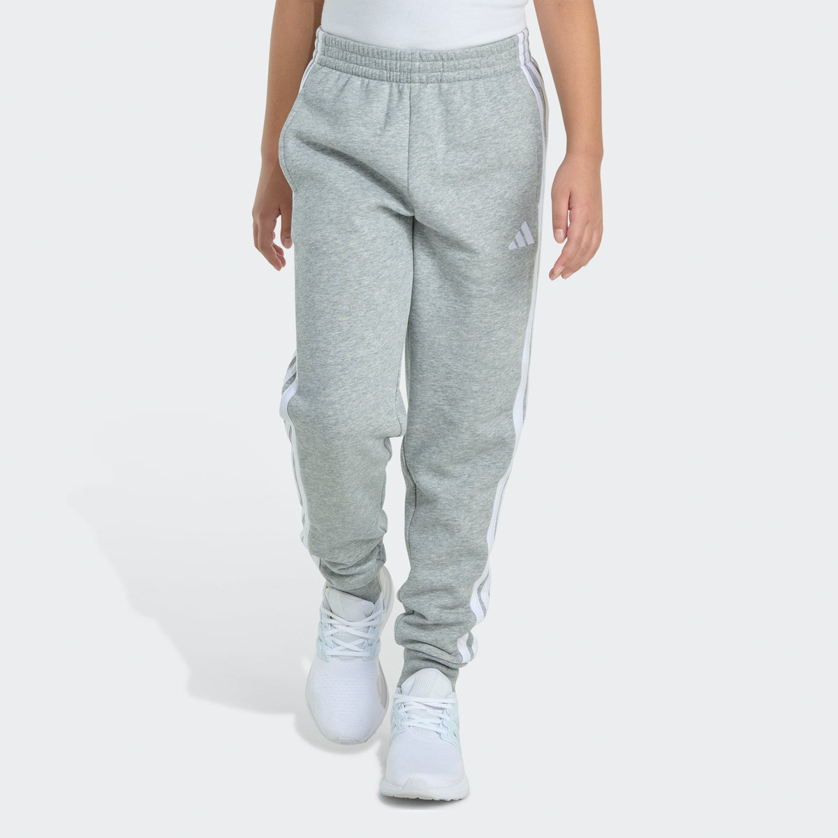 Pantalón deportivo infantil a rayas