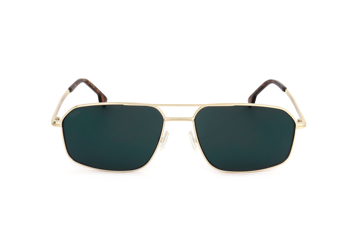Gafas color verde y dorado